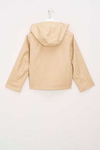 Cortavientos con capucha - Marrón claro