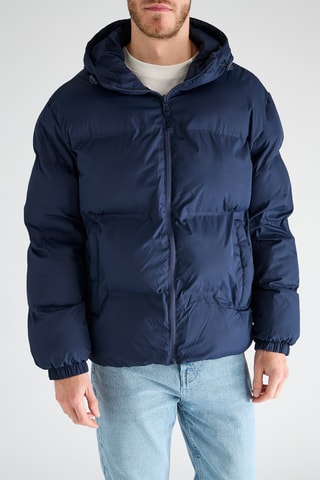 Anorak con capucha - Azul marino