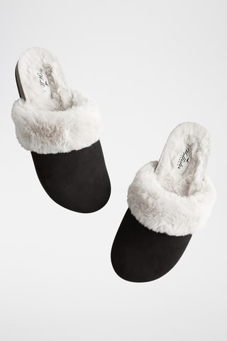 Sandalias forradas - Negro