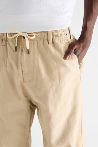 Pantalón de lino - Beige