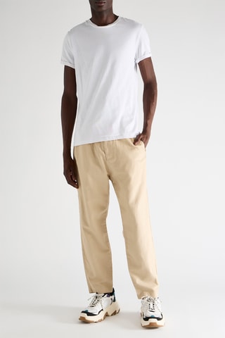 Pantalón de lino - Beige