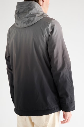 Chaqueta con capucha - Plateado