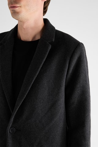 Chaqueta de lana - Antracita