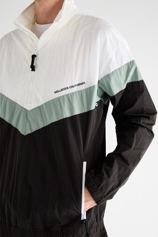 Chaqueta - Blanco y verde claro