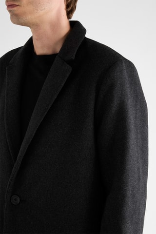 Chaqueta de lana - Antracita