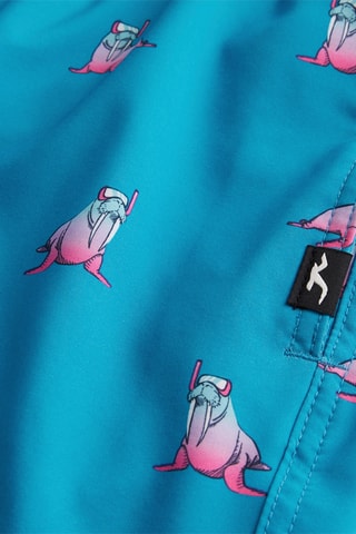 Bañador corto - Turquesa