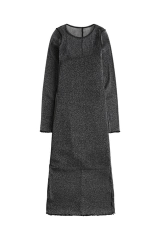 Vestido recto - Negro