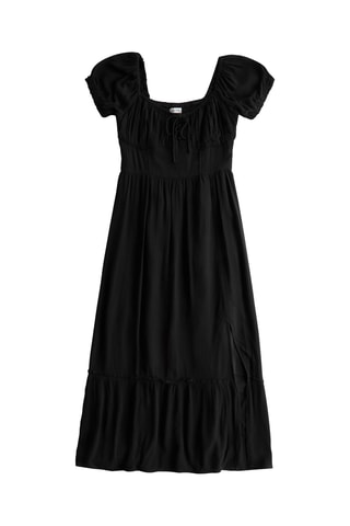 Vestido midi - Negro