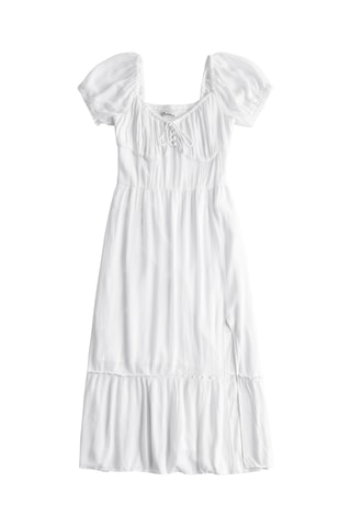 Vestido midi - Blanco