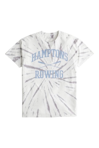 Camiseta tie-dye - Blanco