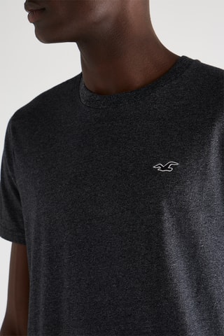 Camiseta - Negro jaspeado