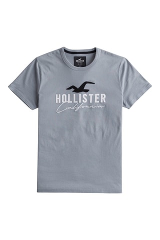 Camiseta - Azul grisáceo