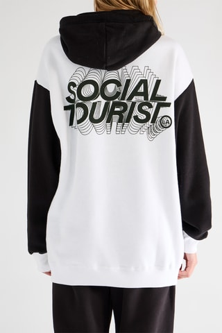 Sudadera con capucha - Blanco