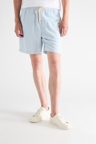 Short de lino - Celeste