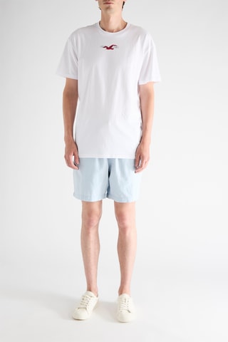 Short de lino - Celeste