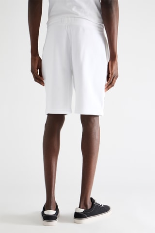 Short de lino - Blanco