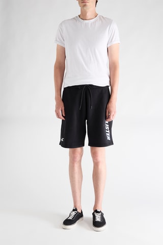 Short de lino - Negro