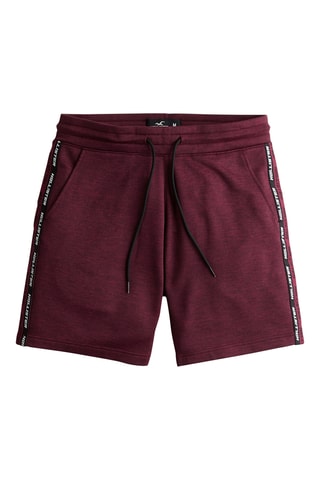 Short - Burdeos y negro