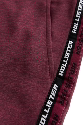 Short - Burdeos y negro