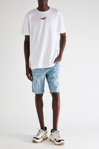 Bermudas vaqueras - Celeste