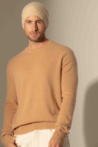 Berretto Faith 100% cashmere - Beige