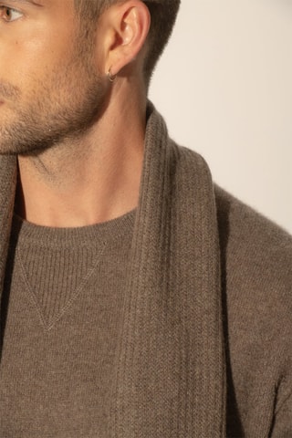 Sciarpa Louane 100% cashmere 4 fili - Taupe