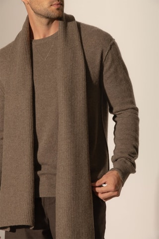 Sciarpa Louane 100% cashmere 4 fili - Taupe