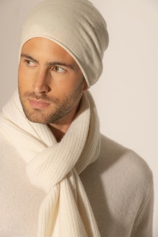 Sciarpa Louane 100% cashmere 4 fili - Bianco
