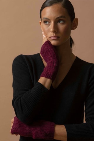 Mezziguanti Jelo 100% cashmere, 6 fili - Bordeaux