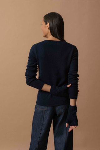 Mezziguanti Jelo 100% cashmere, 6 fili - Navy