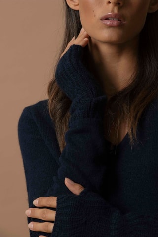 Mezziguanti Jelo 100% cashmere, 6 fili - Navy