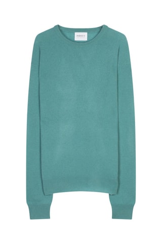 Maglia Blake 100% cashmere, 2 fili - Collo rotondo - Blu