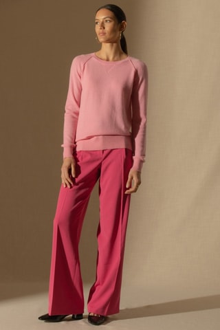 Maglia Wilma 100% cashmere - Collo rotondo - Malabar