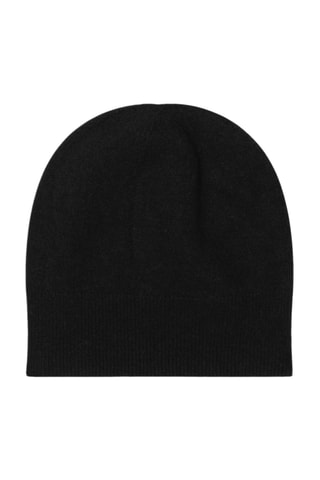 Berretto 100% cashmere - Nero