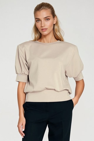 Top oversize - Beige