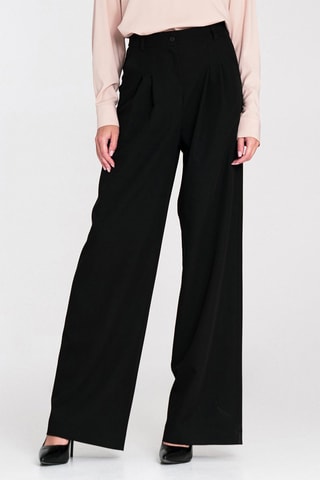 Pantalon wide legs - Noir