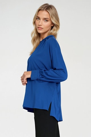 Blouse oversize - Bleu