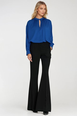 Blouse oversize - Bleu