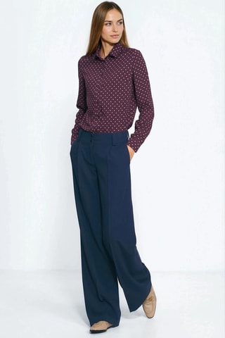 Chemisier relaxed - Bordeaux