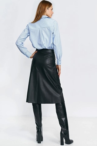 Chemisier oversize - Ciel