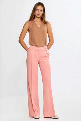 Blouse regular - Marron clair