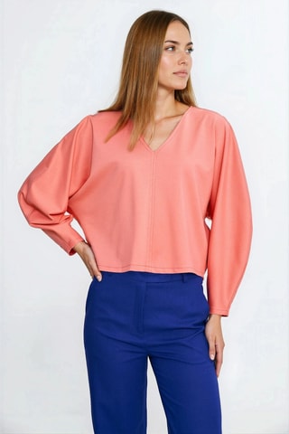 Blouse oversize - Rose