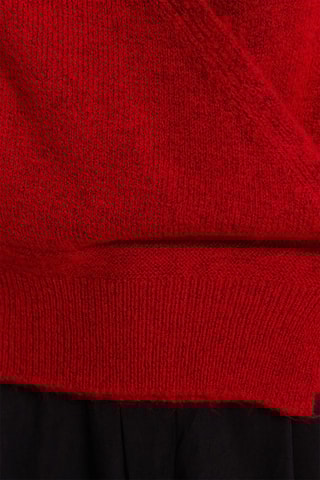 Casaco de malha Vermelho