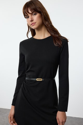 2 cintos - Preto e castanho