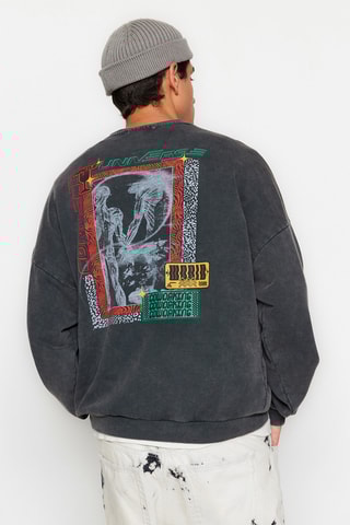 Camisola oversize - Antracite