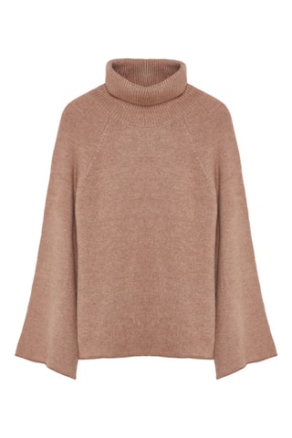 Camisola oversize - Bege