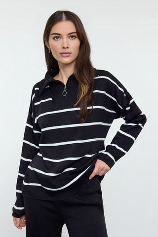 Camisola e calças - Preto