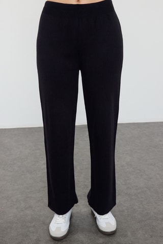 Camisola e calças - Preto