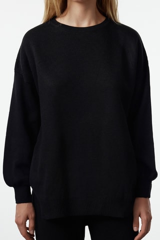 Camisola e calças - Preto