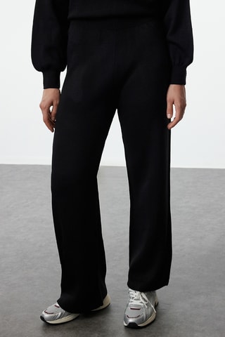 Camisola e calças - Preto